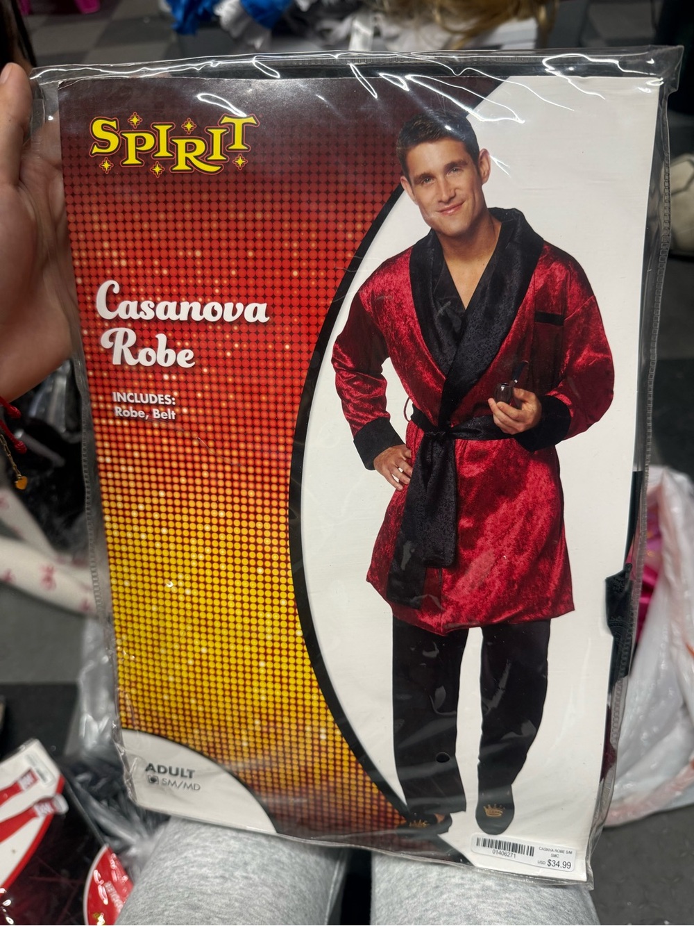 Spirit Halloween costume